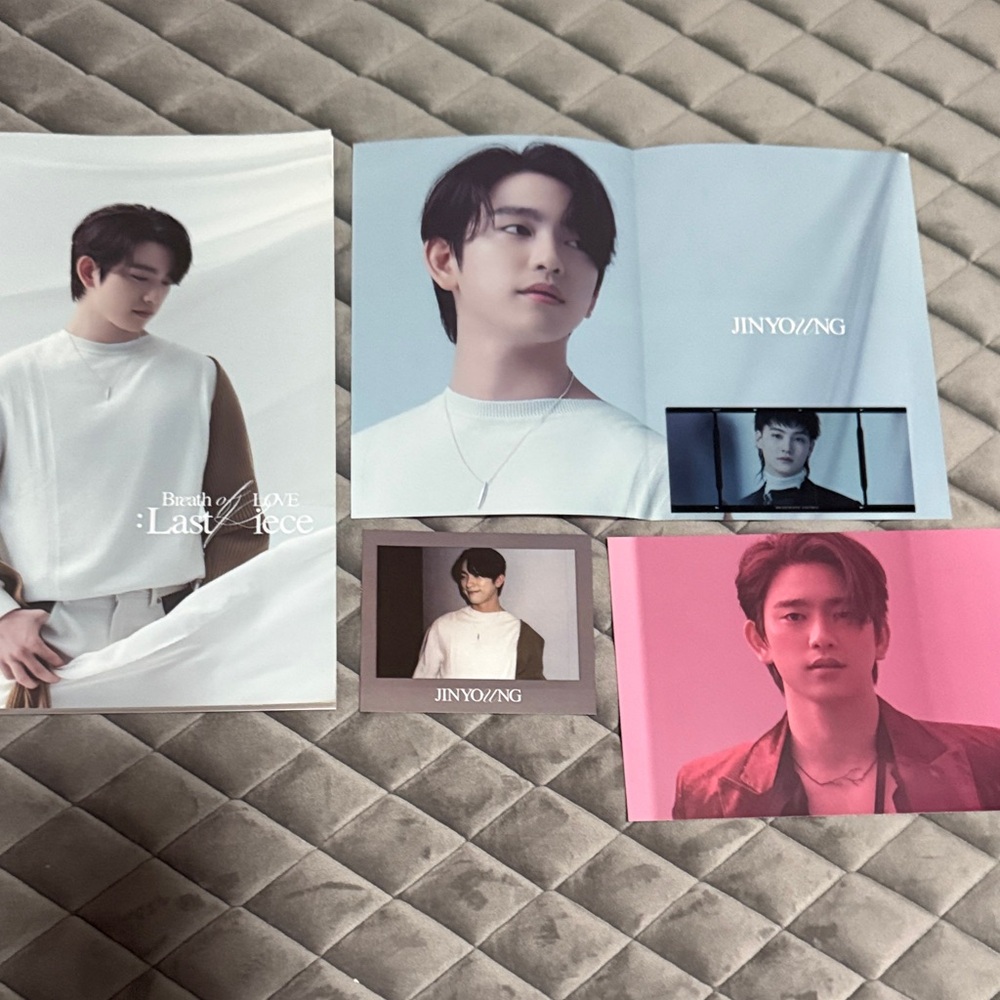 GOT7 ‘Breath of Love: Last Piece’ Album Jinyoung ver with poster, film, postcard